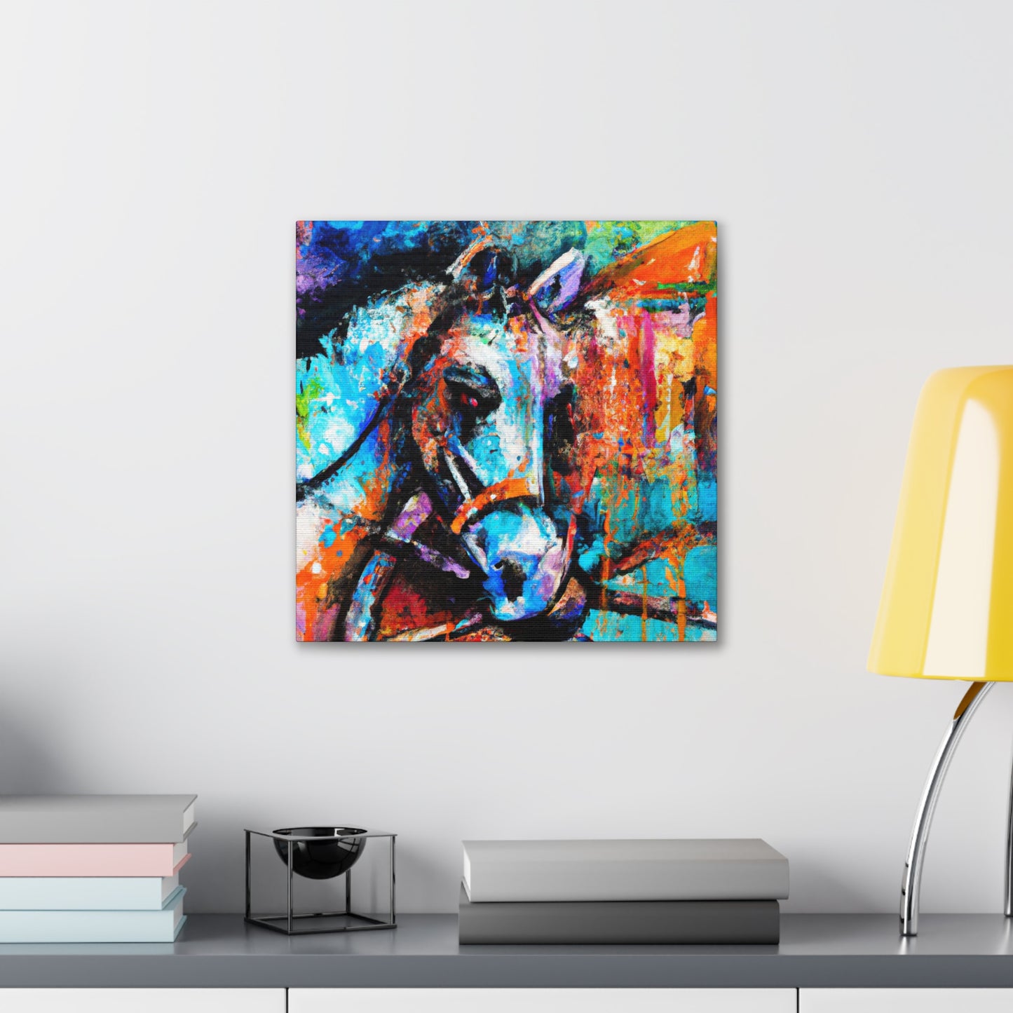 Horse and Carriage Ride - Canvas