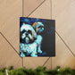 "Shih Tzu's Delightful Dance" - Canvas