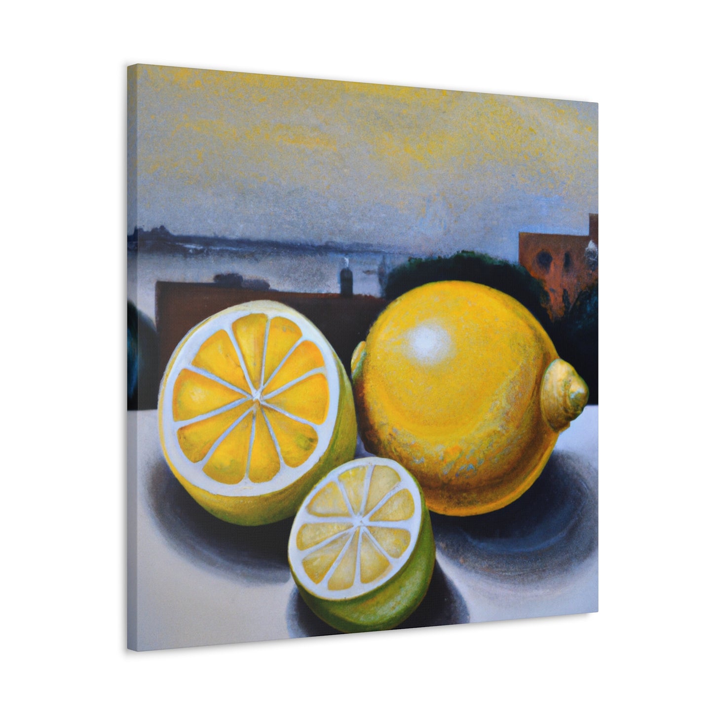 Lemon Hyperrealism Splendor - Canvas