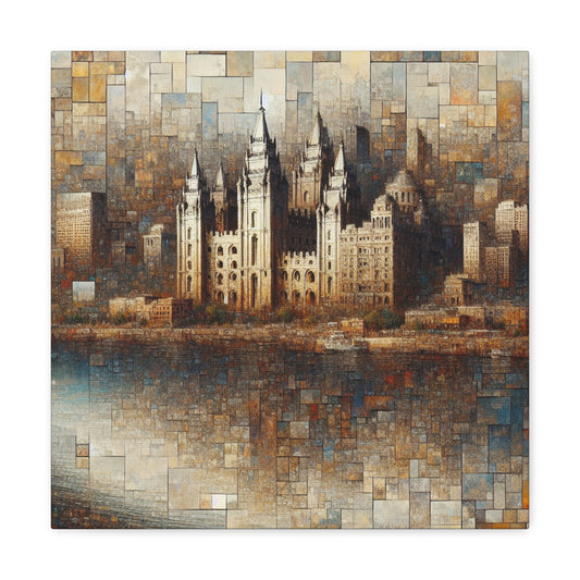 "Divine Salt Lake Majesty" - Canvas