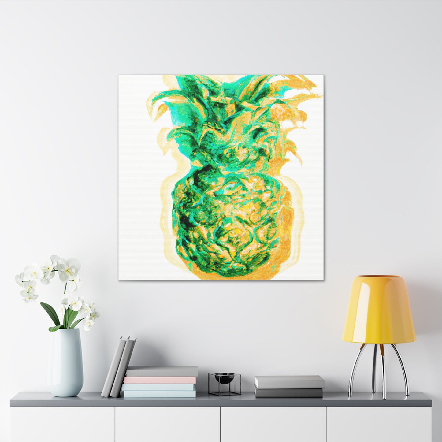 Pineapple in Rococo - Canvas