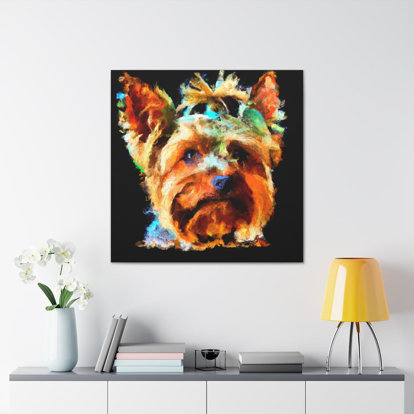 Yorkshire Terrier Masterpiece - Canvas