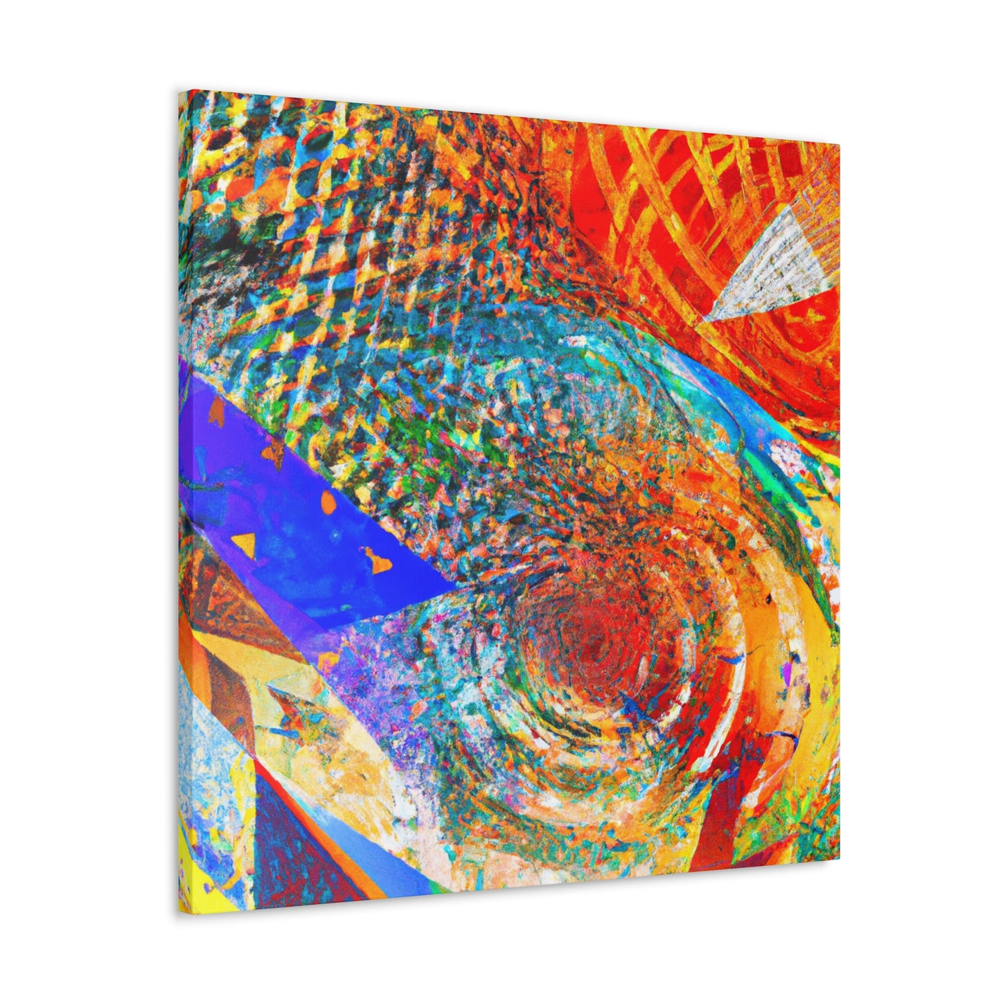 Dazzling Digital Dancers - Canvas