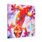 Leopard Gecko Abstraction - Canvas