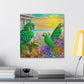 "Amazon Parrots in Splendor" - Canvas