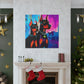 Rocking Doberman Art - Canvas