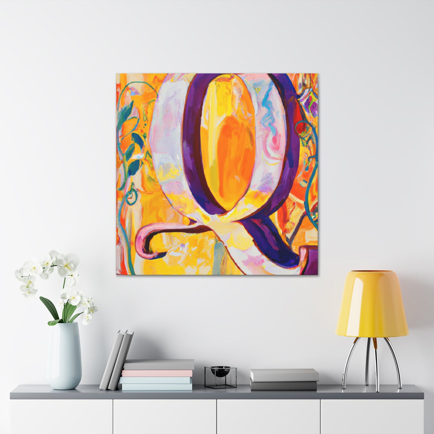 Q's Art Nouveau Dream - Canvas