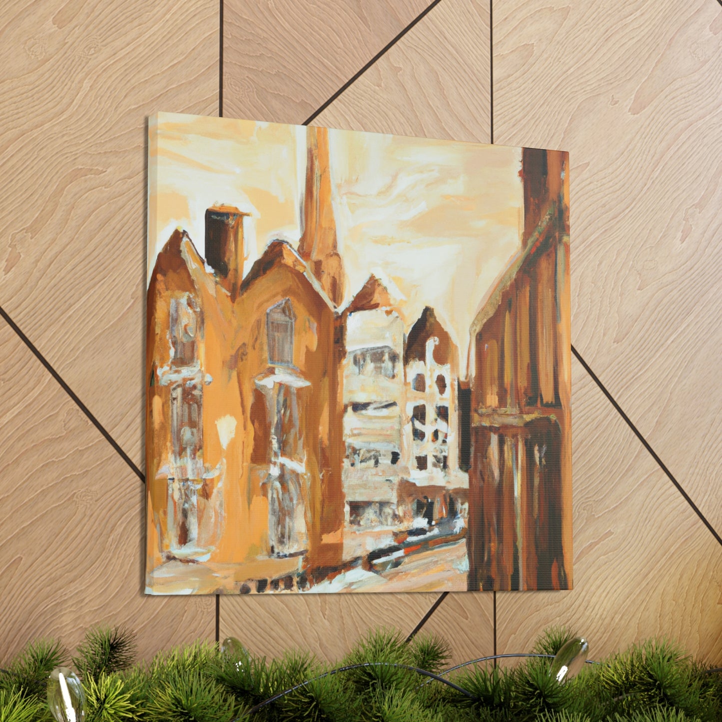 "Tudor in Post-Impressionism" - Canvas