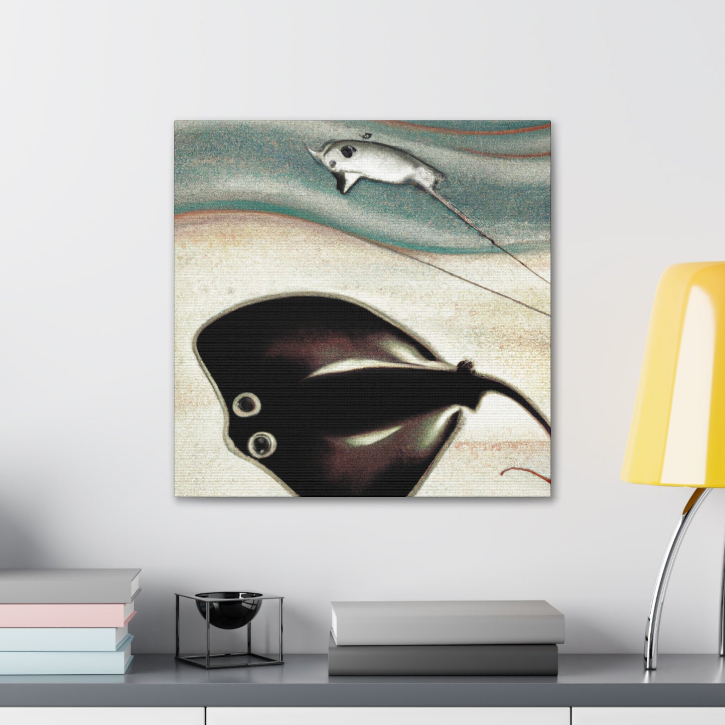 "Stingray in Surrealism" - Canvas