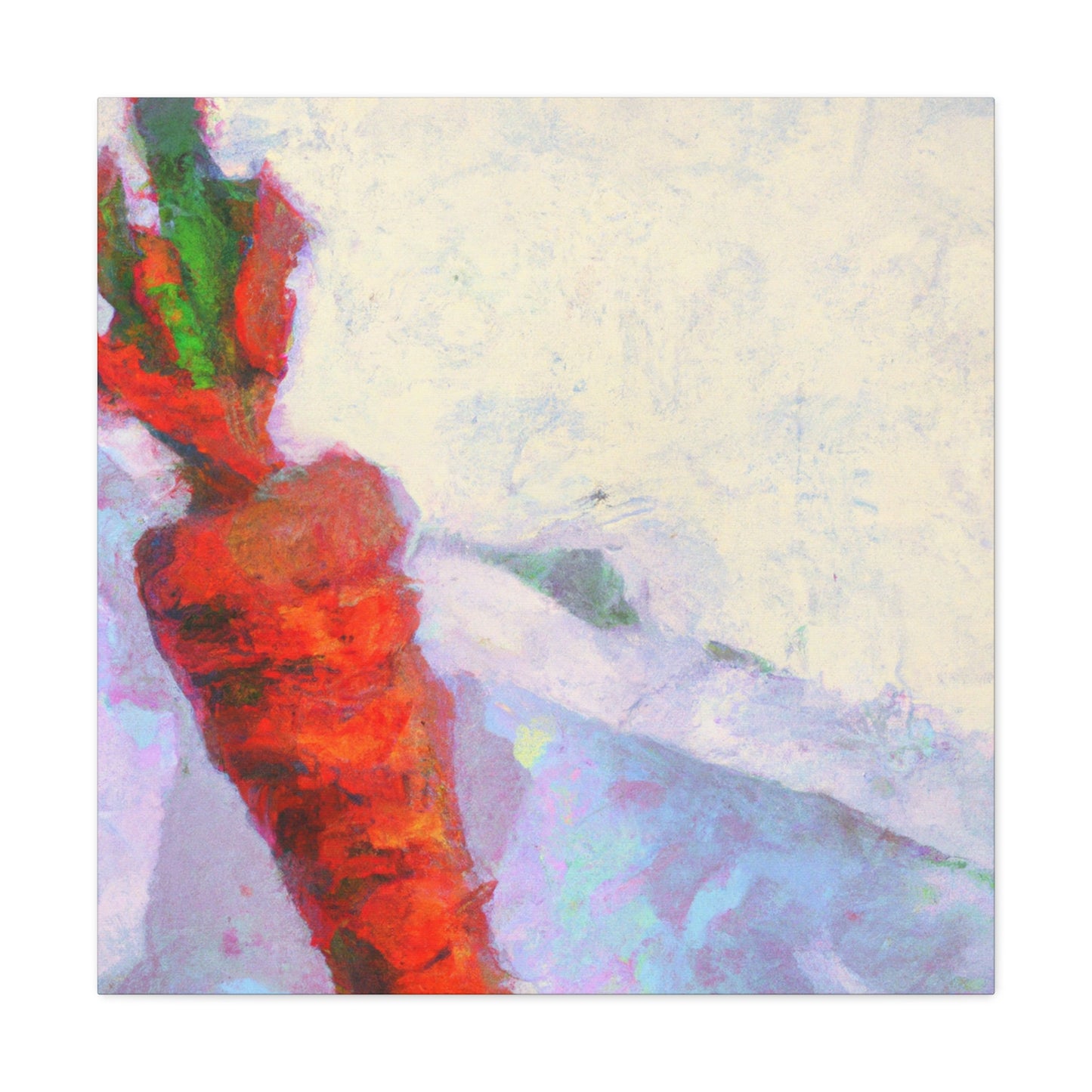 Carrot Vibrancy Abound - Canvas