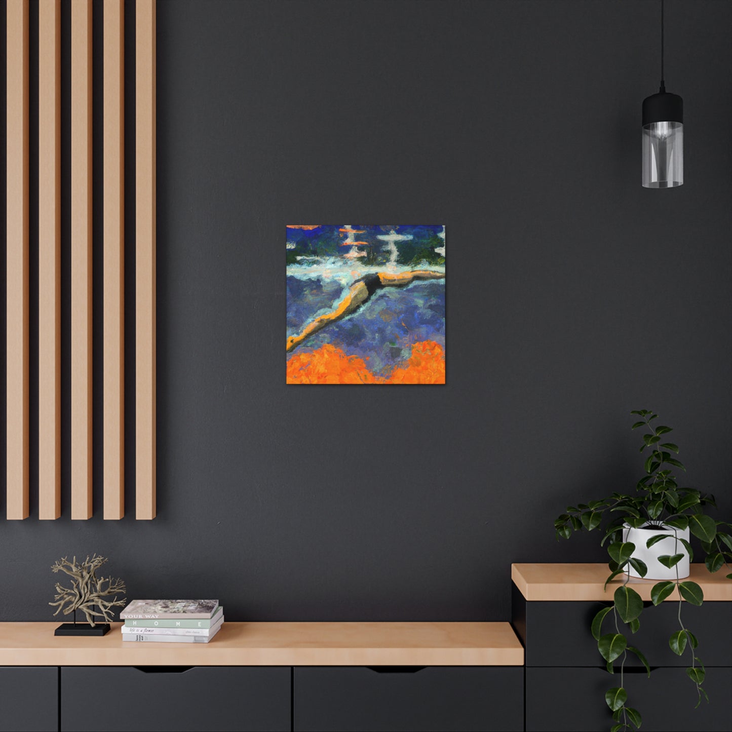 Swimming in Infinity - Canvas