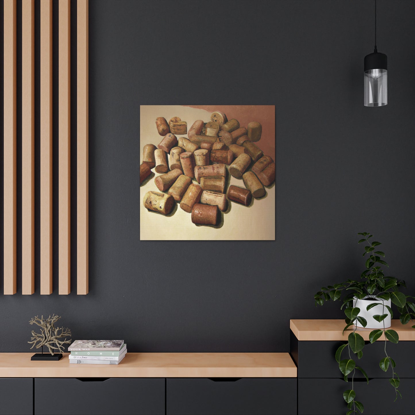 "Corks and Celebration" - Canvas