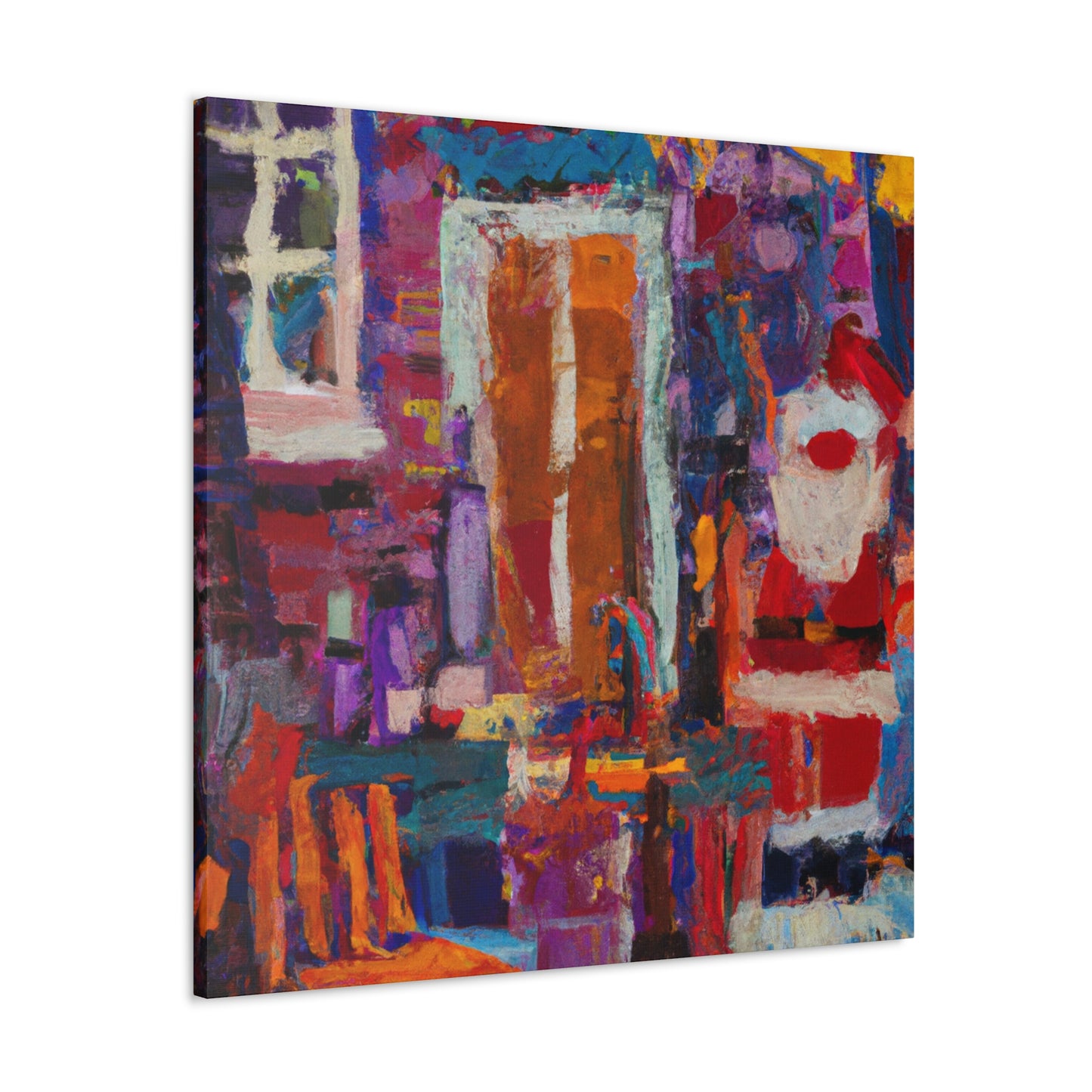 Santa's Workshop Fauve - Canvas