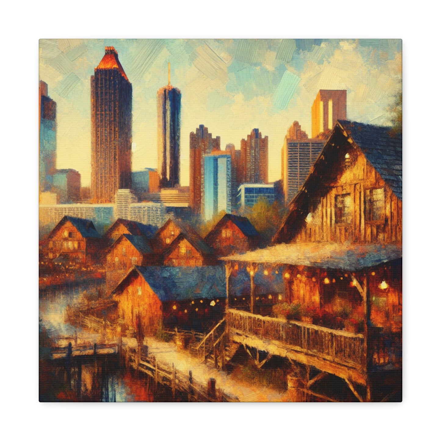 Southern Splendor Unveiled - Canvas