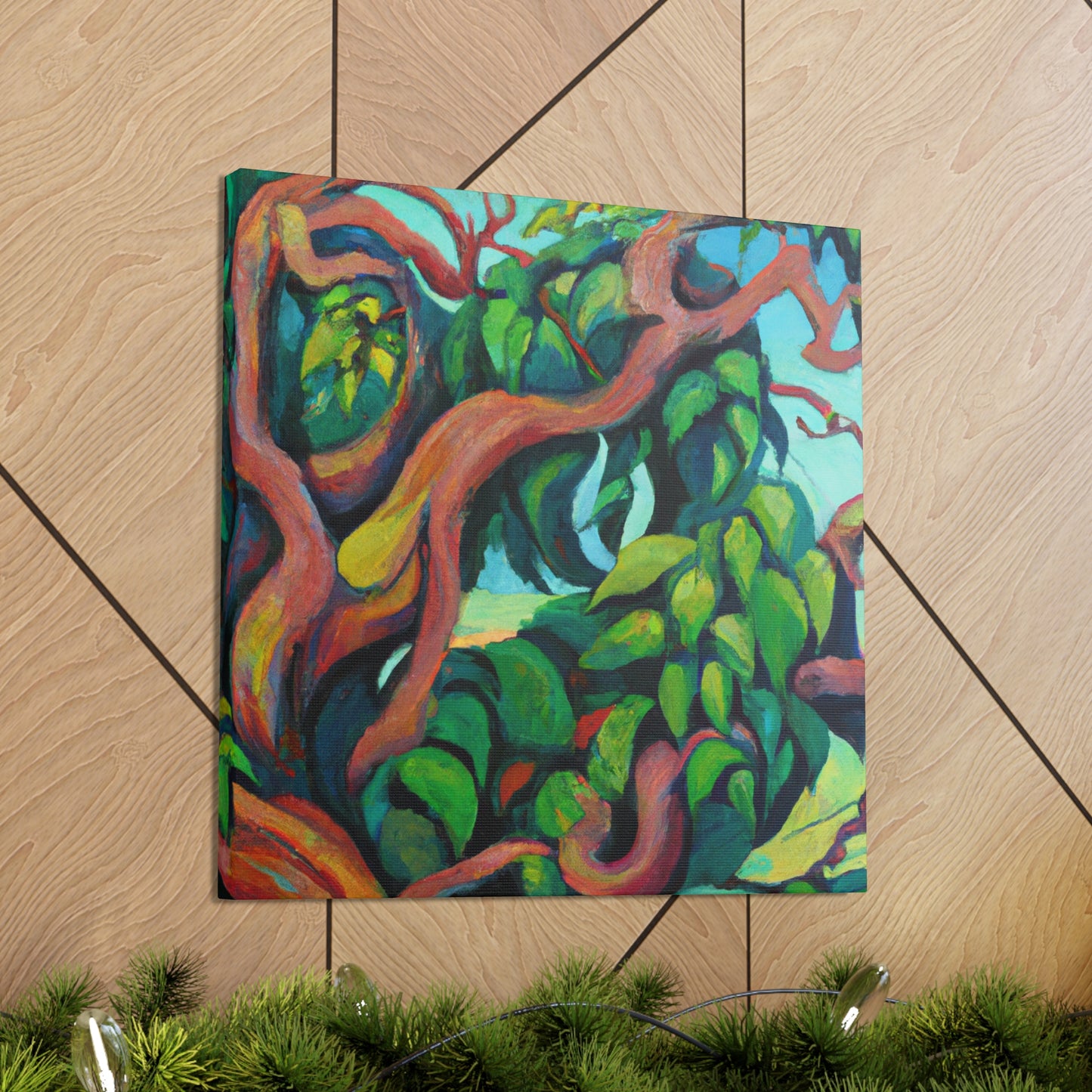 "The Banyan Majesty" - Canvas