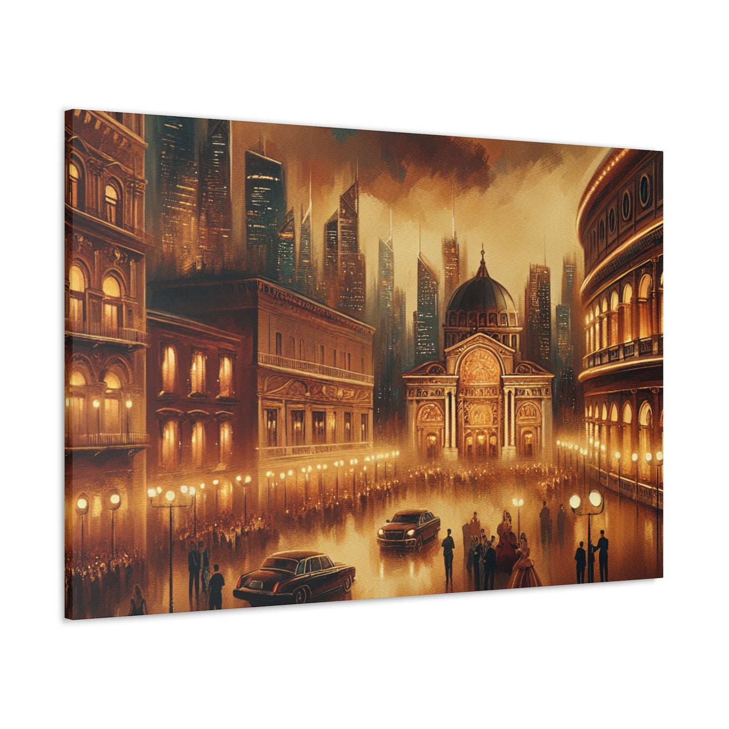 Opera in Garden Splendor - Canvas