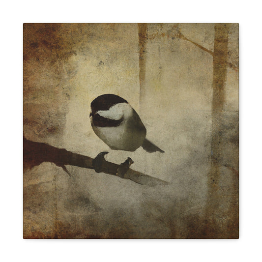 Chickadee's Surreal Journey - Canvas