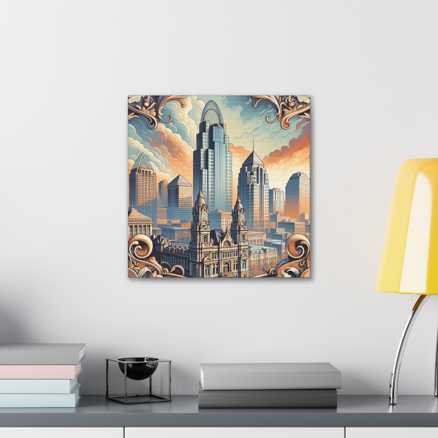 "Cincinnati's Enchanted Elegance" - Canvas