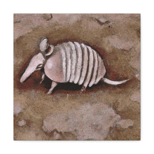 Armadillo Impressionism - Canvas