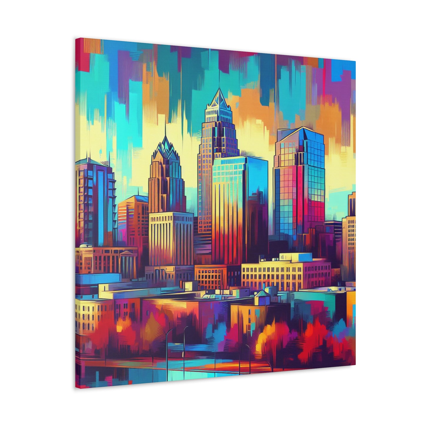 Velvet Hues of Raleigh - Canvas