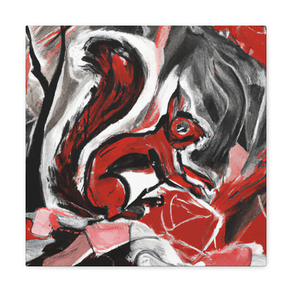 Squirrels in Expressionism - Canvas