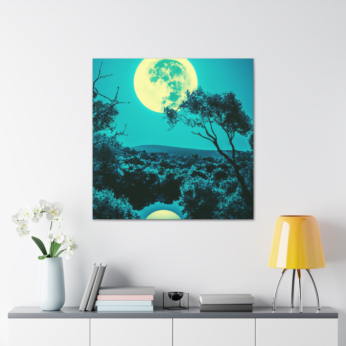 "Mysterious Celestial Cradle" - Canvas