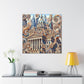 "Romantic City Transcendence" - Canvas