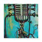 "The Singing Microphone" - Canvas