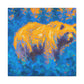 Grizzly Bearing Impressionism - Canvas