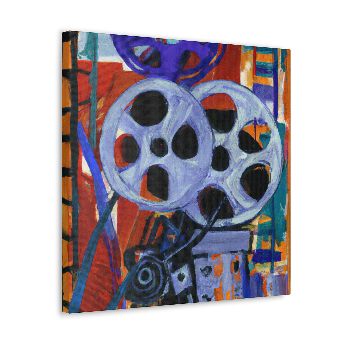 "Film Reel Fantasia" - Canvas