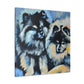 Keeshond in Splendor - Canvas