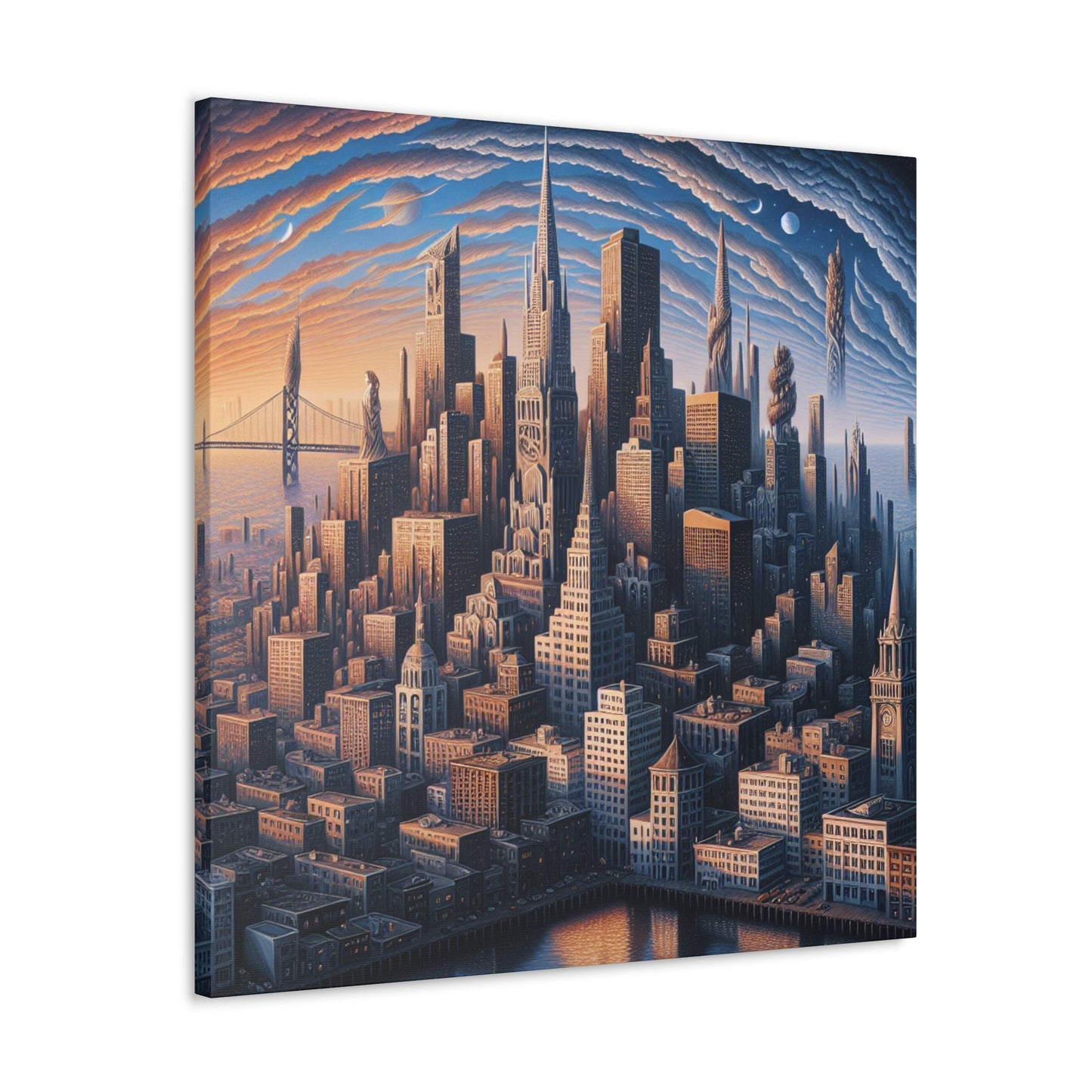 "Captivating Visions of San Francisco" - Canvas