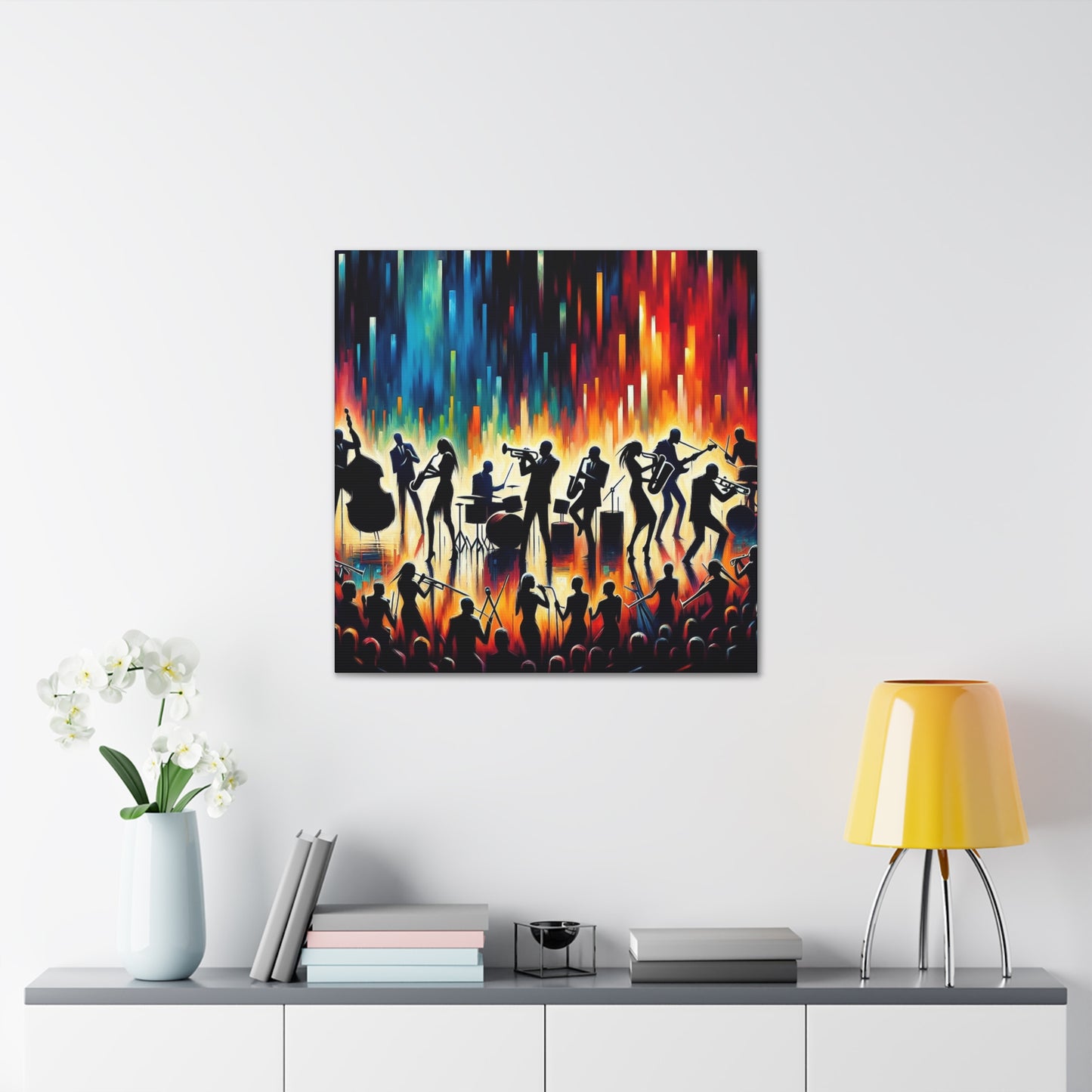 "Harmonious Rhapsody Unveiled" - Canvas