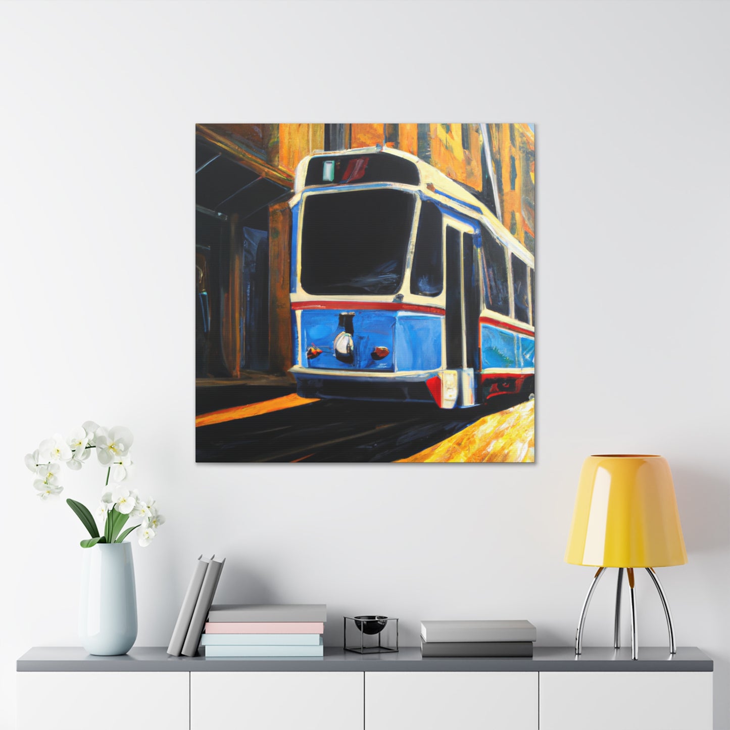 Tram of Twilighting - Canvas