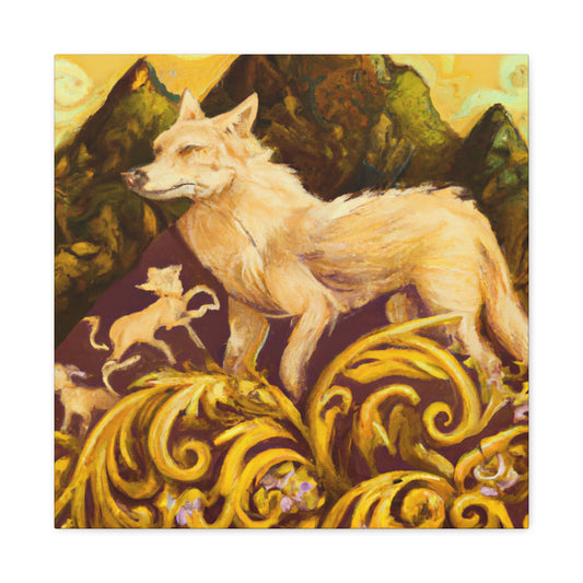 Tamed Wolf Triumphant - Canvas