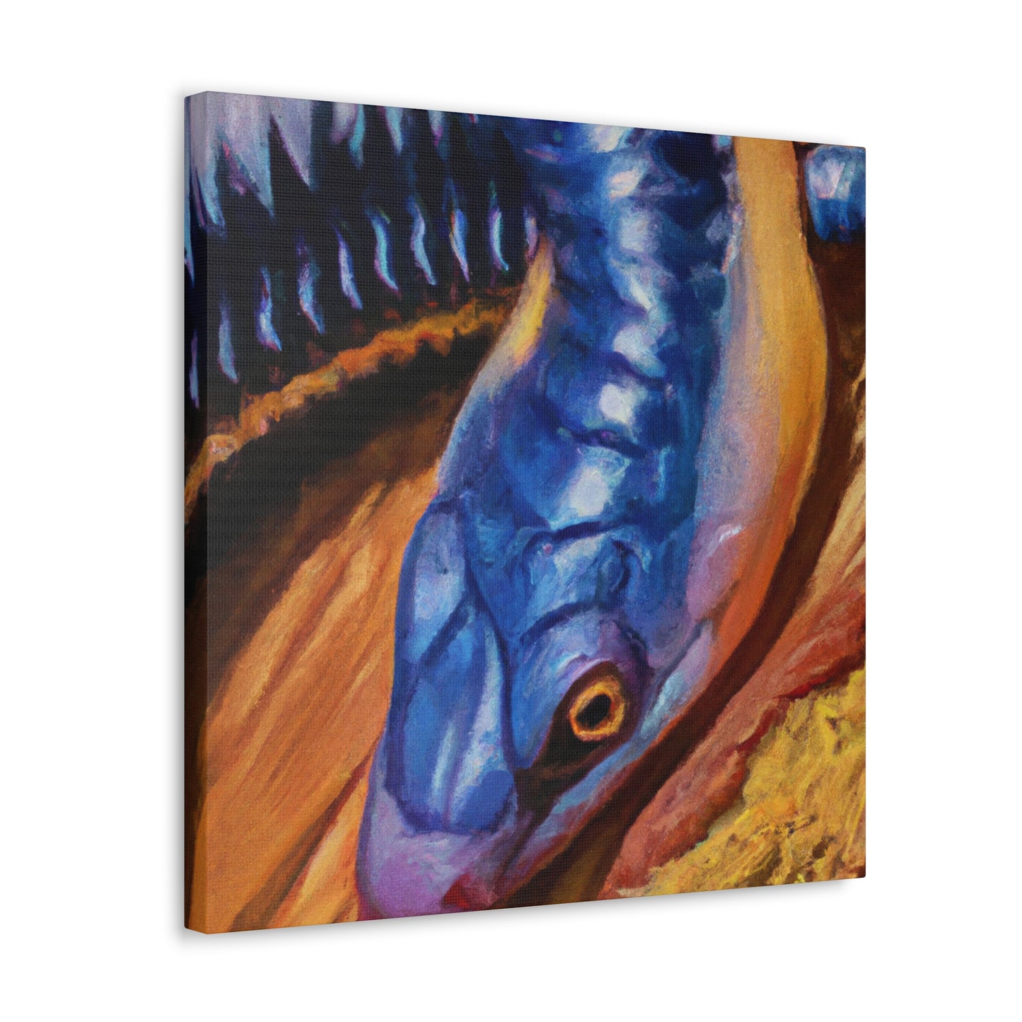 Blue Tongue Skinkess - Canvas