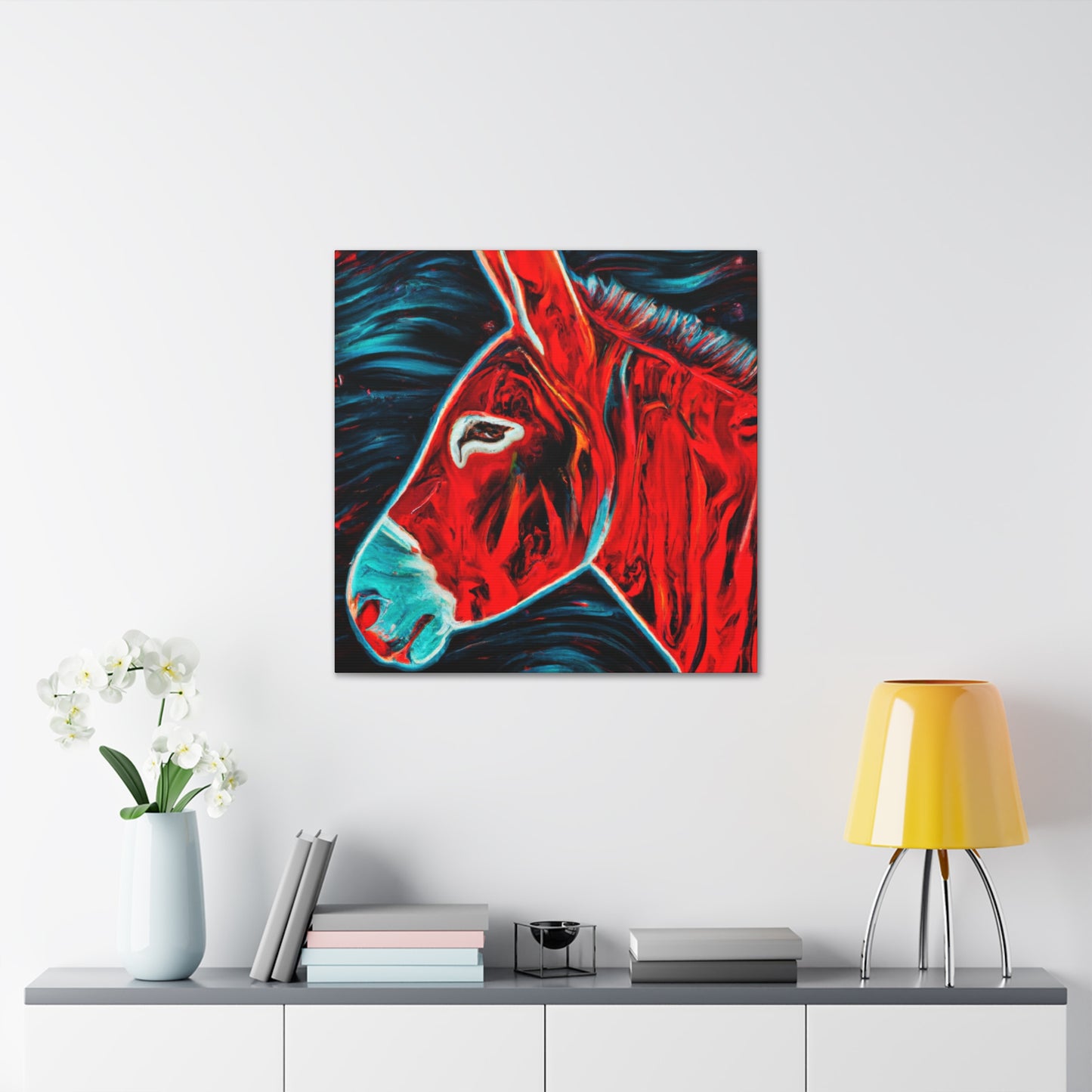 Mule in Monochrome - Canvas