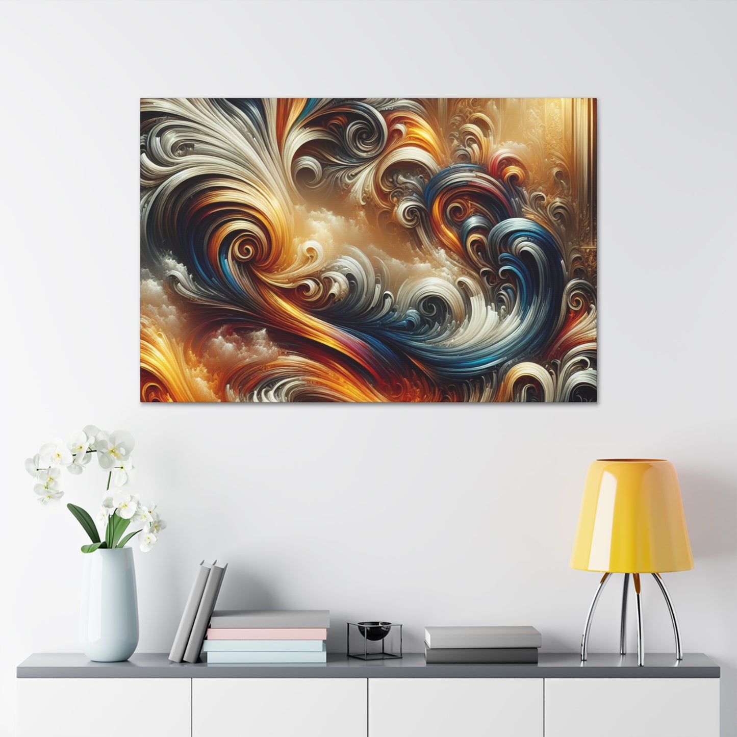 Gilded Tapestry of Ages - Canvas