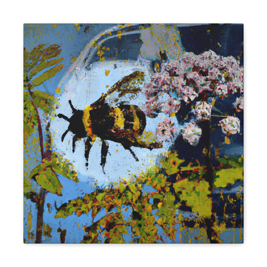 Bumblebee Buzzing Bright - Canvas