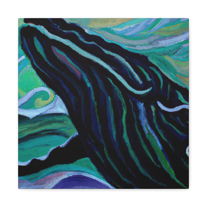 Humpback Whale DecoReflection - Canvas