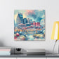 "Melodic City Symphony" - Canvas