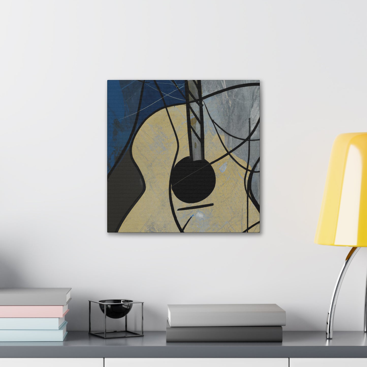 "Strings of Melody Resonate" - Canvas