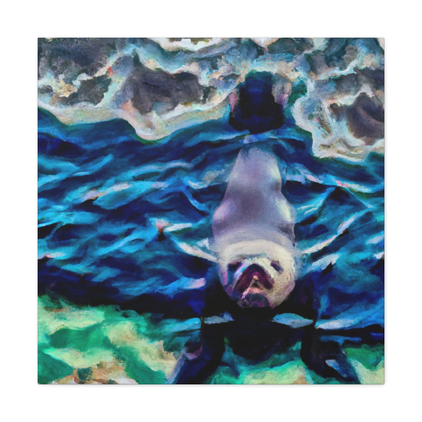 "Surreal Sea Lion Dream" - Canvas