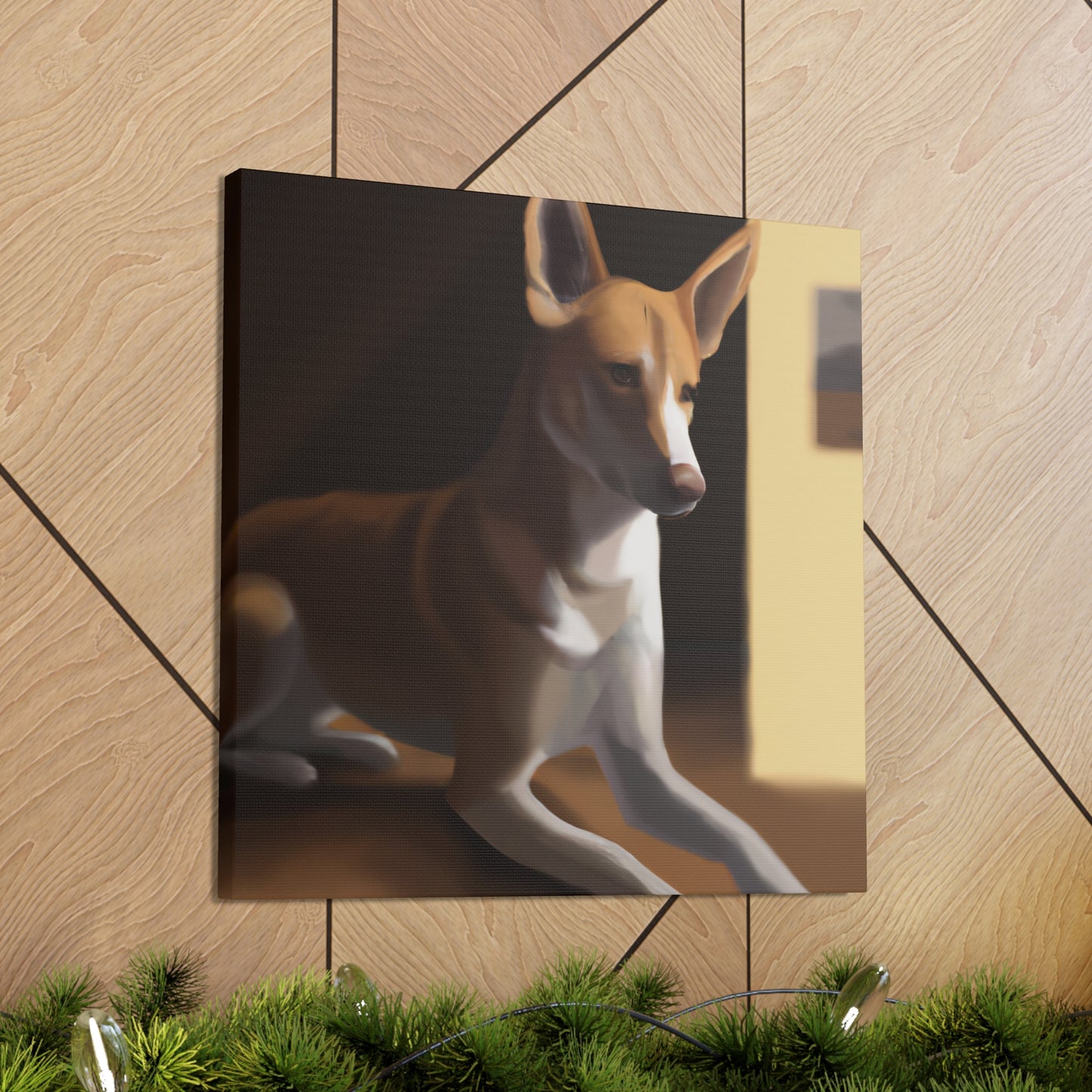 Dingo in Deco Style - Canvas