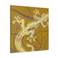 Lizard Mornings Splendor - Canvas