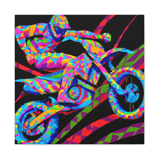 Motocross Roaring Twenties - Canvas