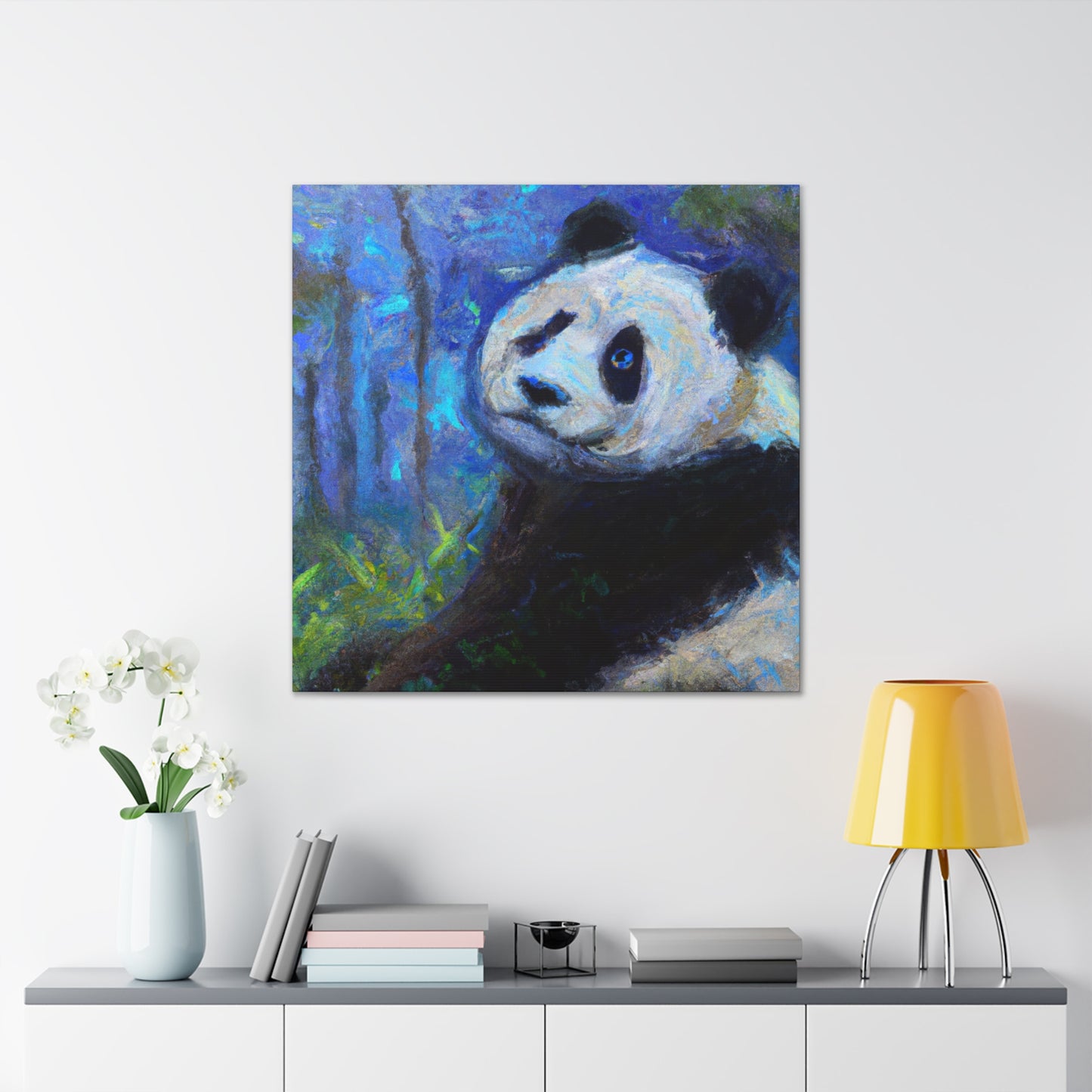 Giant Panda Dreamscape - Canvas