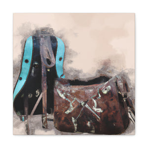 Saddle-Bag Symmetry - Canvas