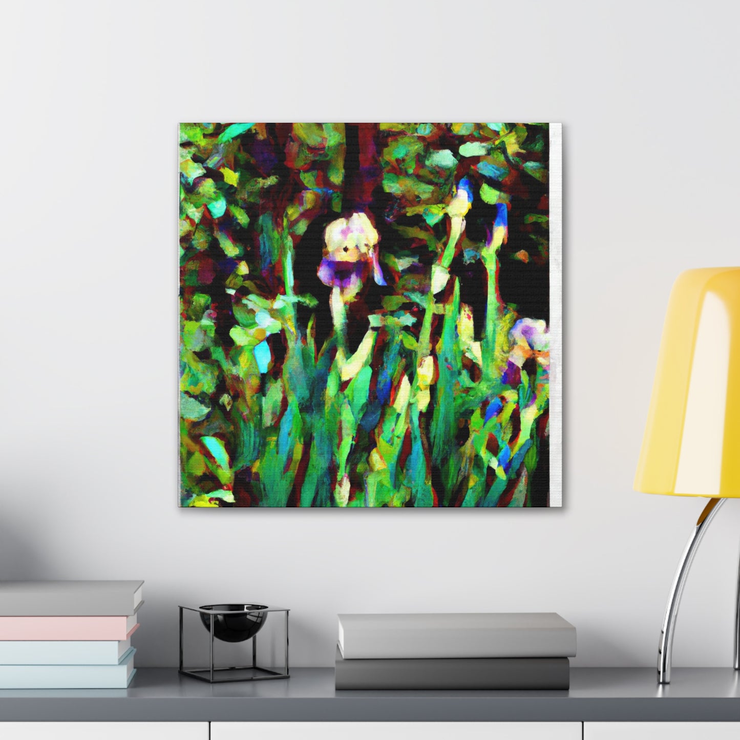 "Iris in Impressionism" - Canvas