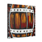 "Aging Whiskey Barrells" - Canvas